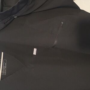 FIGS SCRUB SET BLACK XLTOP LARGE PETITE BOTTOM JOGGERS